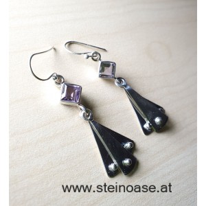 Ohrhänger Amethyst & Silber